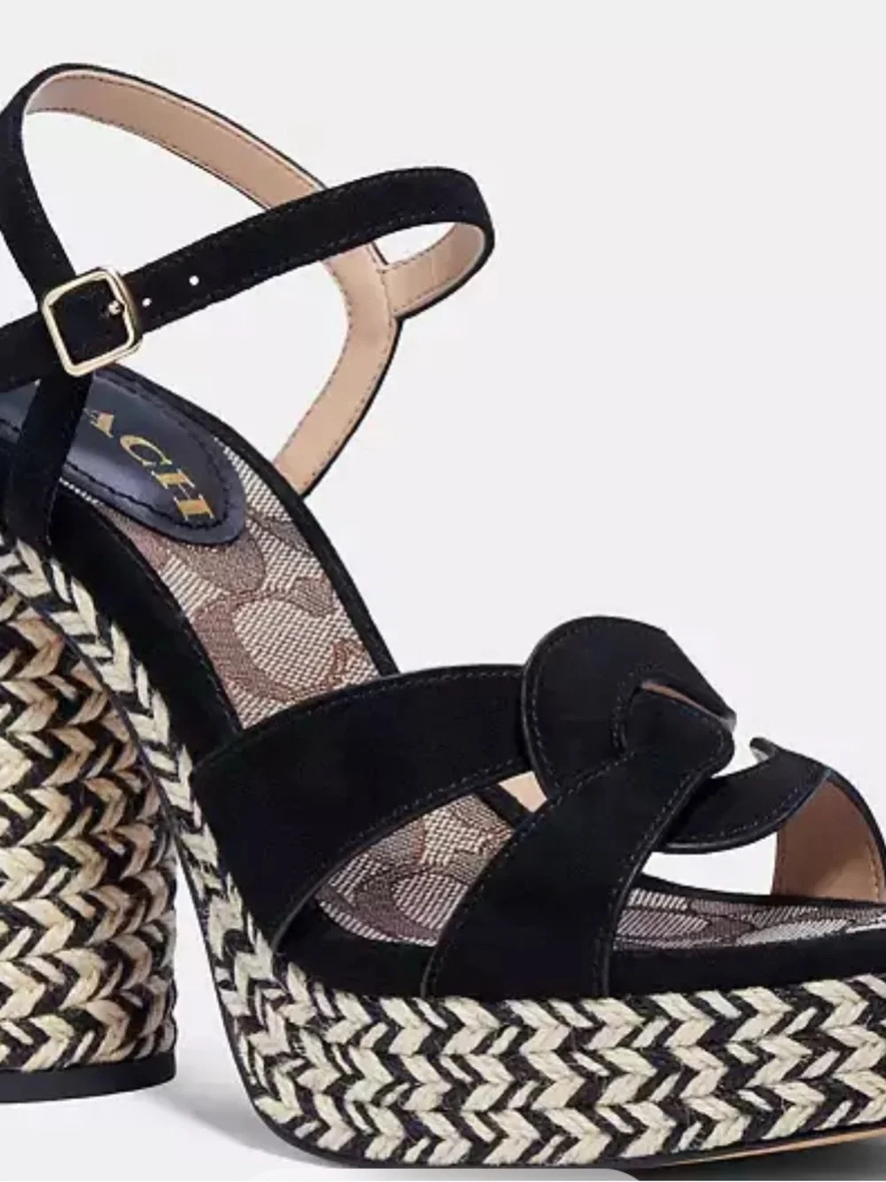 Coach chic black